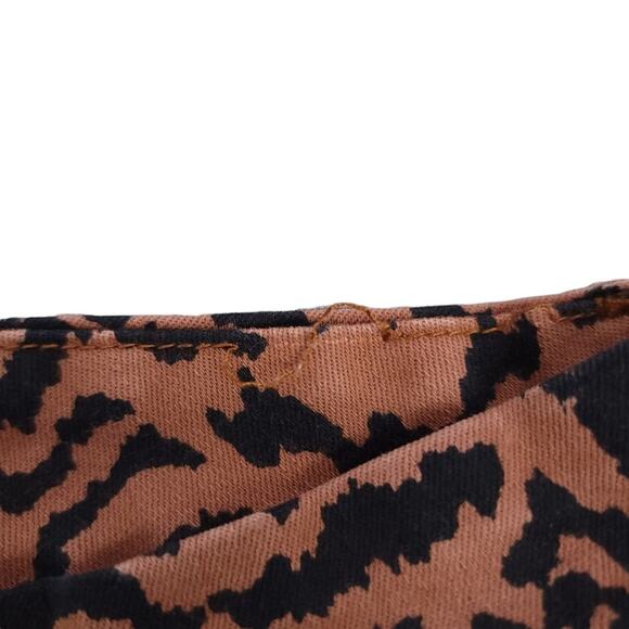 Good American Good Waist Zebra Print Jean Pants - Picture 10 of 11
